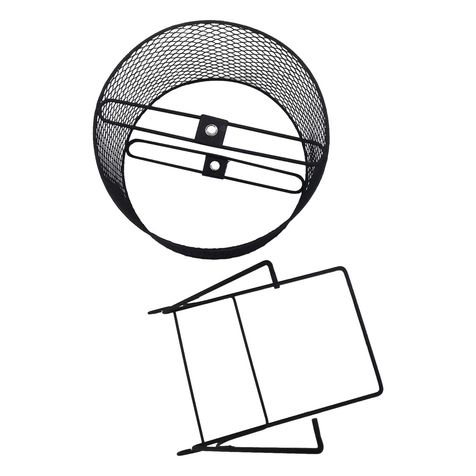 Magideal - Rueda De Ejercicio De Para Hámster De Hierro, Rueda Silenciosa Para Correr Con Conejillo De Indias, Antideslizante Para Ratón Rata Gerbil Con , Los 21X15X23Cm