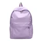 thumbnail image 1 of Student Solid Color Bookbag New High Quality Waterproof Nylon Women School Backpack for Teenage Girls Female Travel Bag, 1 of 3