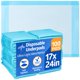 thumbnail image 1 of Protectores Desechables Medline 43x61 cm Absorción Ligera 100 unidades, 1 of 8