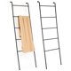 thumbnail image 1 of Blanket Ladder BTY de metal negro, juego de 2 unidades para decoración del hogar, 1 of 8