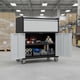 thumbnail image 3 of Gabinete metálico bajo 2 puertas 1 cajon con ruedas - TC-09 black & gray, 3 of 3