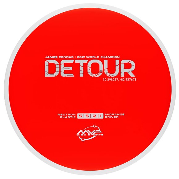Disc Golf MVP Disc Sports Neutron Detour 170-175 g