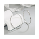 thumbnail image 4 of Aros Plata Argolla Borde Ovalado 40 mm, 4 of 5