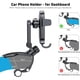 thumbnail image 3 of Soporte para teléfono móvil con rotación de 360° para el salpicadero del coche, fácil de manejar con una mano, compatible con smartphones de 4 a 7 pulgadas-Negro, 3 of 8