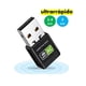 thumbnail image 1 of Adaptador USB WiFi, antena AC600 de doble banda, ultrarrápido, 1 of 4