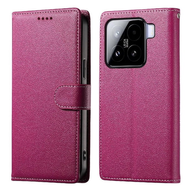 Funda para FOXDOCK Xiaomi 15 Pro– Cuero Premium, 3 ranuras para tarjetas, Protección contra impactos