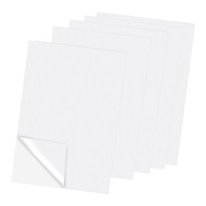 Bothyi - Estabilizador De Bordado Soluble En Agua, 5 Uds., Imprimible En Blanco Para Costura De Cojines