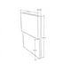 thumbnail image 2 of Respaldo Flat 1,5 plazas Felpa Rosado Claro, 2 of 2