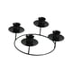 thumbnail image 4 of Candelabro De 4 Brazos De Hierro Decorativo Para Bar, Fiesta, Mesa De Comedor, Color Negro, 4 of 5