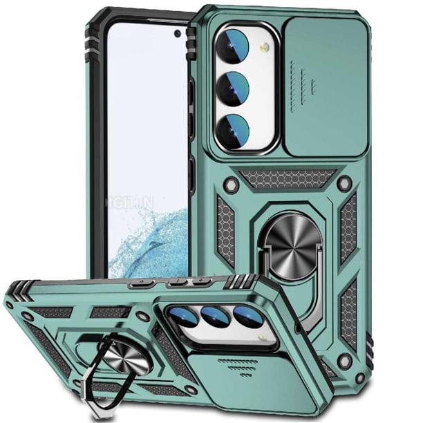 Estuche GANGXUN para Samsung Galaxy S23 Plus, soporte giratorio 360°, estilo mecánico y magnético
