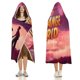 thumbnail image 3 of Mundo Extraño Manta Capa con Capucha Anti-Bolitas, Manta de Lana Ártica Suave, Manta Portátil de Felpa Ligera y Lujosa, Poncho para Siesta en Casa y Oficina, 100*130cm, 3 of 6