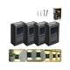 thumbnail image 3 of Lámpara Aplique Solar Led Pared Sensor Exterior Luz Cálida Pack 2, 3 of 5