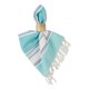 thumbnail image 2 of Juego de servilletas DII Seashore Collection Tidal Stripe Fouta x6, 2 of 8