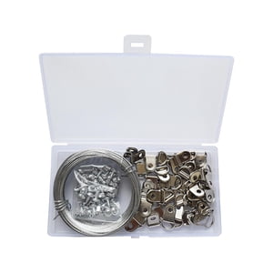 Bothyi - Kit De Alambre Para Colgar Cuadros, Colgador De Marcos De Fotos, Metal Para Cuadros De Marcos De Fotos