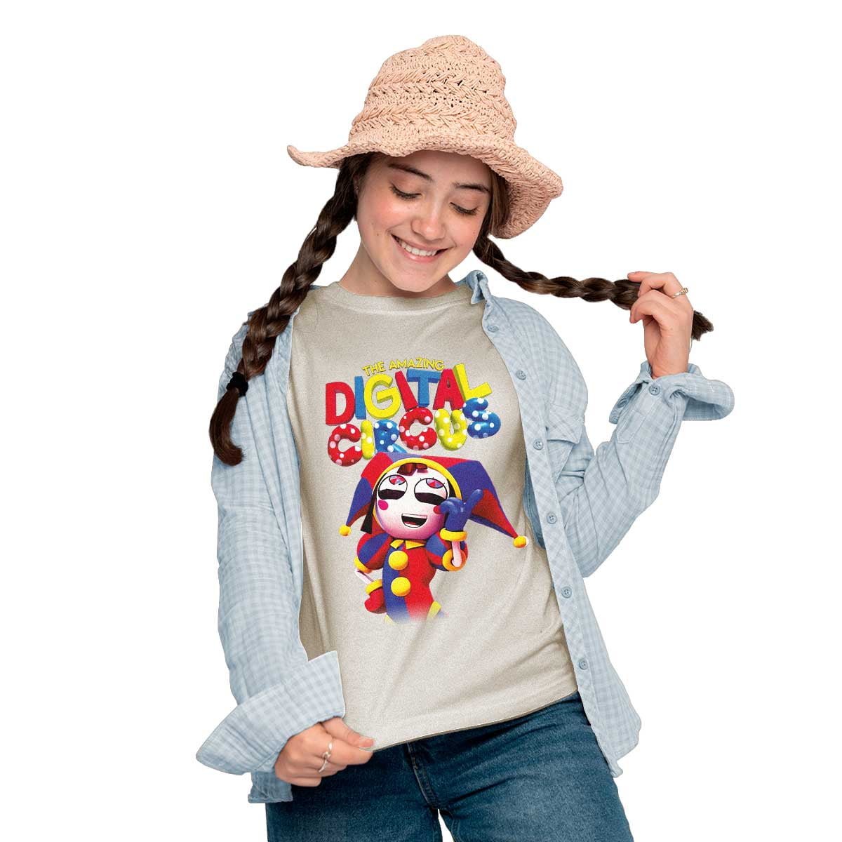 Bagustore - Polera Estampada Niño Digital Circus Ponmi
