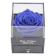 thumbnail image 5 of Caja De Regalo Vacía Caja De Presentación De Pendientes De Joyería Cajón De Reloj De Rosa Externo Azul, 5 of 5