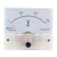 thumbnail image 1 of Medidor De Panel Analógico 85C1 Voltímetro DC Voltímetro Medidor De Voltaje DC 0-300V, 1 of 5