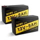 thumbnail image 1 of Batería de litio Eiiev 12V 8Ah LiFePO4 con BMS 5A 4000+ ciclos, 1 of 6