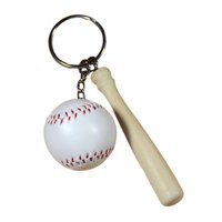 Magideal - Llavero Decorativo De La Bola De Los Deportes 3D, Llavero Formado Béisbol Para La Mochila De Los Hombres De Las Mujeres De De La Familia L