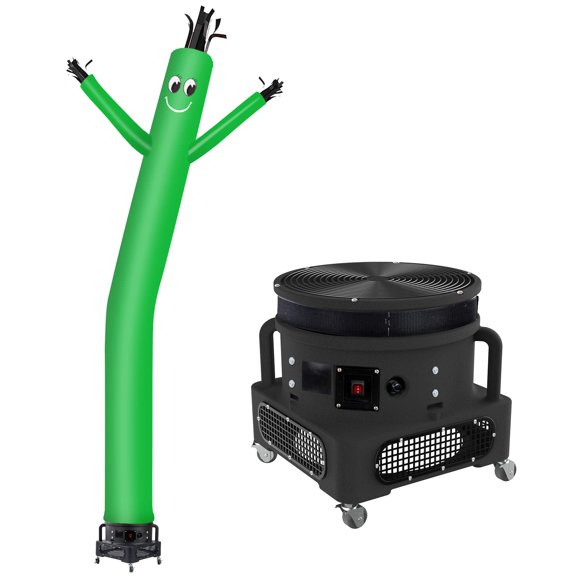 Hombre Tubo Inflable MOUNTO 6 m Verde 1 HP 110 V – Conjunto Completo