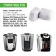 thumbnail image 3 of Filtro de Café PUREUP 18 unidades de Carbón Activado compatible con Keurig, 3 of 8