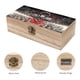 thumbnail image 3 of Culto del Cordero Caja Organizadora de Madera Rústica - Caja Decorativa Multifuncional para Escritorio, Hogar, Oficina, Joyas y Manualidades, 3 of 6