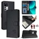 thumbnail image 5 of Funda tipo cartera FOXDOCK para Xiaomi 12T/12T PRO con soporte, ranuras, RFID, diseño de gato, 5 of 5