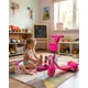 thumbnail image 2 of Monopatín Scooter Infantil Con Canasto Y Luces 3 Ruedas Rosado, 2 of 6