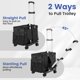 thumbnail image 4 of Bolsa de limpieza Housolution extra grande con carrito negra, 4 of 8