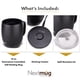 thumbnail image 3 of Taza de café Nextmug con temperatura controlada, autocalentable, 400 ml, 3 of 8