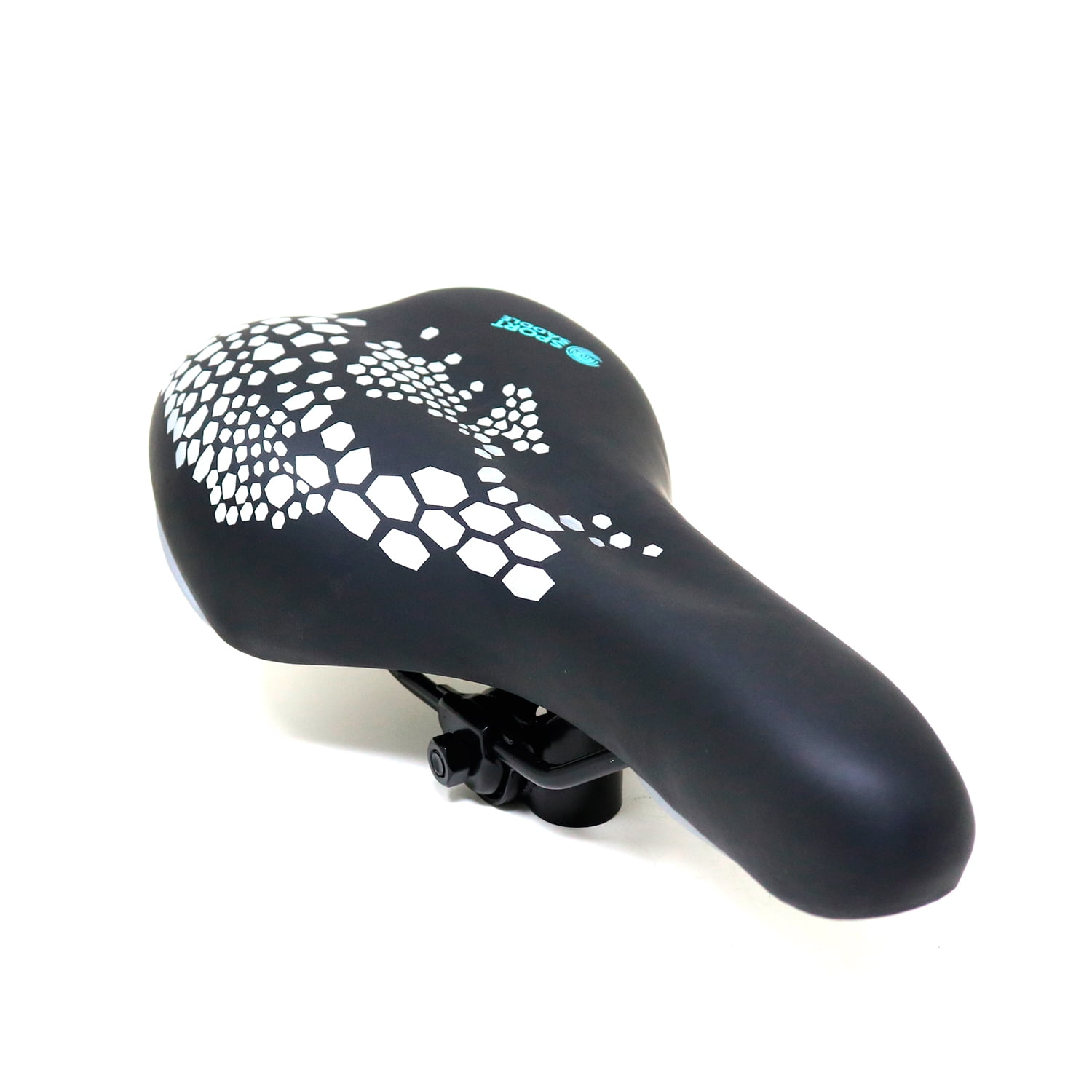 Asiento Radical Mountain Mtb N744 Hexágonos Negro Plata