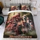 thumbnail image 4 of Thunderbolts Conjunto de sábanas temático, trío de piezas, cómodo y amigable con la piel, diseño único, regalo de decoración para el hogar para familiares, amigos y fans,173cm *218cm, 4 of 6
