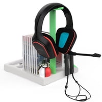 Cargador Multifunción Aaronmei Para Nintendo Switch Pro Blanco