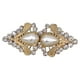 thumbnail image 2 of Suéter Chal Clip De Boca De Pato Clip De Cuello De Cárdigan Para Chaquetas Disfraz Niñas Oro, 2 of 3