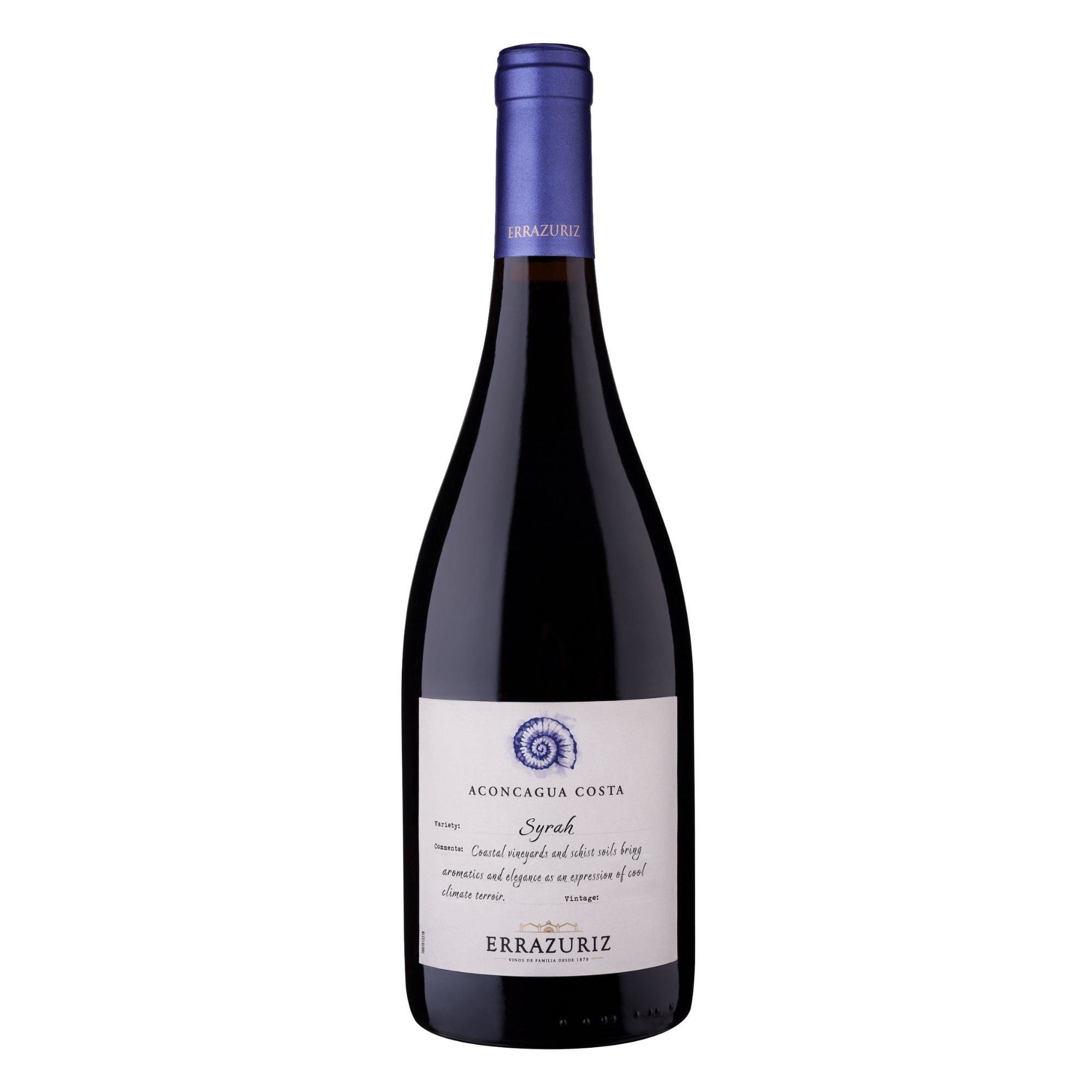 Vino Tinto Syrah 12° Botella 750 ml Errazuriz