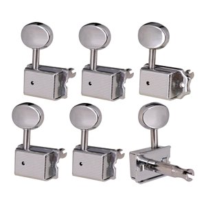 Magideal - Clavijas De Afinación De Guitarra, Accesorios De Aleación , Cabezales De Repuesto, Accesorios, Piezas De Guitarra, Juego De Cabezales, , Plata