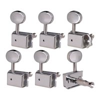 Magideal - Clavijas De Afinación De Guitarra, Accesorios De Aleación , Cabezales De Repuesto, Accesorios, Piezas De Guitarra, Juego De Cabezales, , Plata