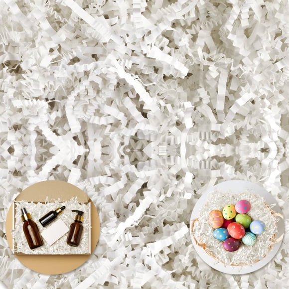 Relleno de Papel Arrugado Darfukei 227 g Blanco Triturado