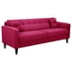 thumbnail image 2 of Sofa New Retro 3CG Felpa 00 Burdeo, 2 of 6