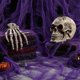 thumbnail image 5 of Tela Escalofriante WSFSLJWDW 200x800 cm Morado Halloween, 5 of 6