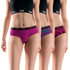 Top - Calzón Culotte Algodón Pack 3 Coleccion Skins C3