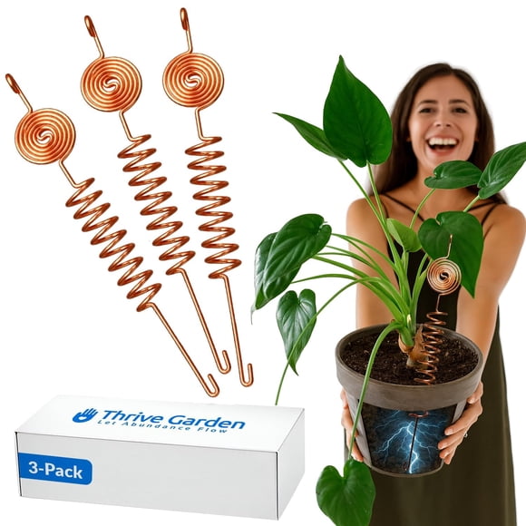 Kit De Antenas De Electrocultura Para Jardinería De Cobre 3 Unidades