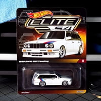 Auto Fundido A Presión Hot Wheels 1990 Bmw 318I Touring Elite 64