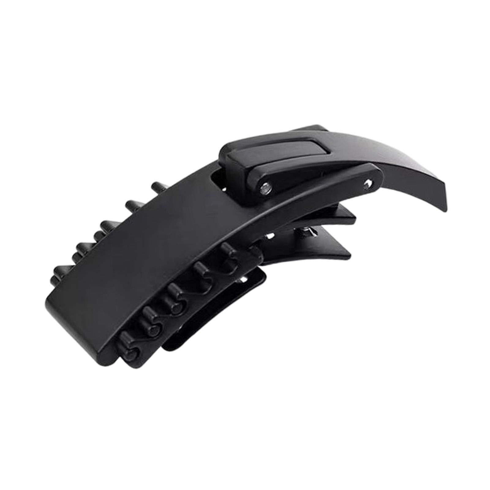 Ioensy - Fitness Palanca Hebilla Cinturón Duradero Profesional Para Entrenamiento Ejercicio Mujer Negro