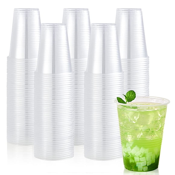 Vasos De Plástico 260 Unidades 473 Ml Para Beber En Frío Transparentes