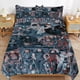 thumbnail image 1 of Descendants Bedding Sets Ultra Soft Skin-Friendly Duvet Cover 3 Piece, Cute Comforter Cover Bed Set for Boys Girls Kids, 1 of 5