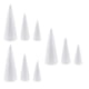 thumbnail image 2 of 9 PCS Cono En Forma De Espuma De Espuma De Espuma De Espuma Para Artesanías De Modelado De Bricolaje A Mano, 2 of 5