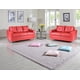 thumbnail image 2 of Living Asiria 32 - Cuero Sintetico Pu Rojo, 2 of 8