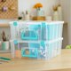 thumbnail image 2 of Caja de Almacenamiento ArtBin Pack de 3 con 8 Compartimentos – Color Aqua, 2 of 9