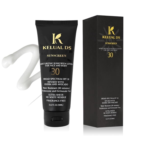 Protector solar KELUAL DS SPF 30 90 ml sin fragancia